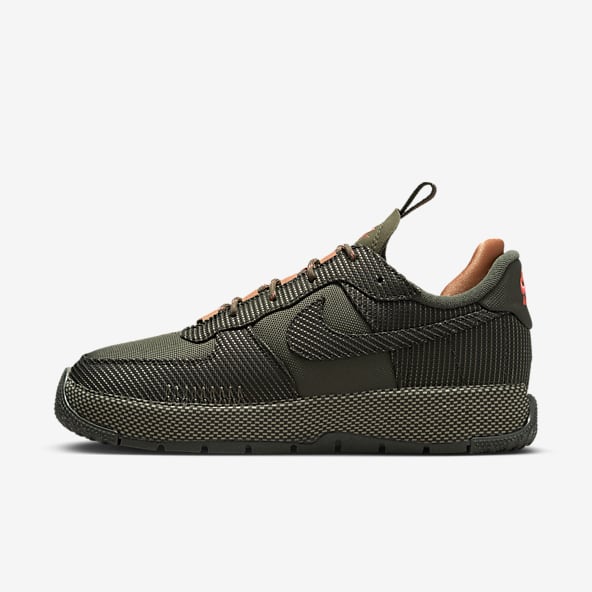 Groen Air Force 1 Schoenen. Nike BE